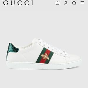 Women's Gucci Ace trainer with bee